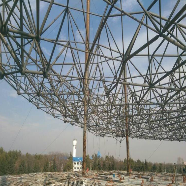 绍兴球形网架钢结构施工方案